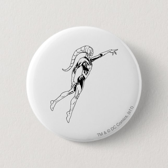 Blue Lantern 11 Button (Front)