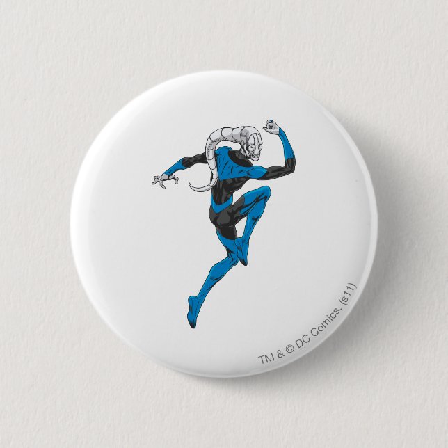 Blue Lantern 1 Pinback Button (Front)