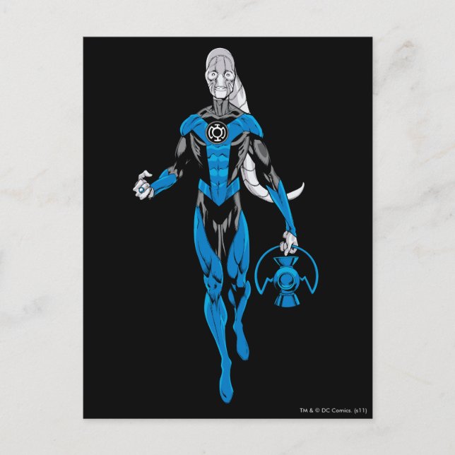 Blue Lantern 4 Postcard (Front)