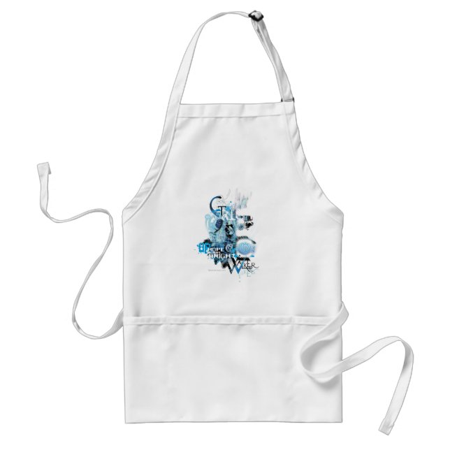 Blue Lantern Graphic 1 Adult Apron (Front)