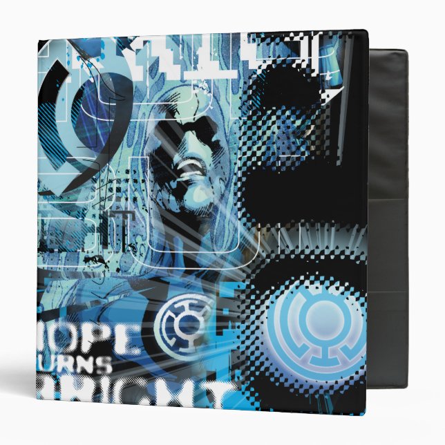 Blue Lantern Graphic 1 Binder (Front/Inside)