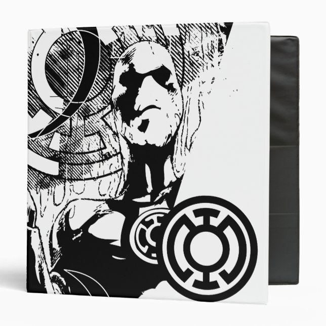 Blue Lantern Graphic 2 3 Ring Binder (Front/Inside)