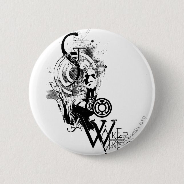 Blue Lantern Graphic 2 Button (Front)