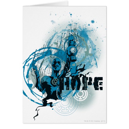Blue Lantern Graphic 3 Cards (Front)
