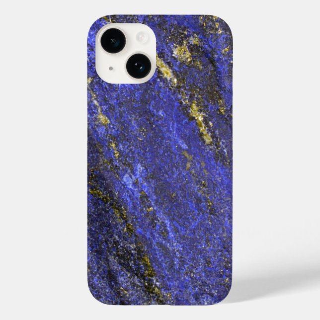Blue Lapis Lazuli Case-Mate iPhone Case (Back)