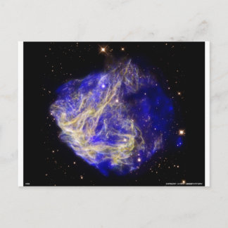 Blue Large Magellanic Cloud Postcard