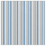 [ Thumbnail: Blue, Lavender, and Grey Striped/Lined Pattern Fabric ]