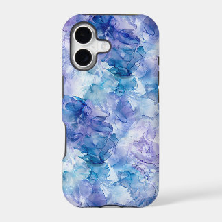 Blue Lavender Floral Watercolor iPhone 17 Case