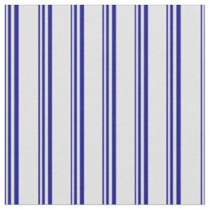 Blue & Lavender Lines Pattern Fabric