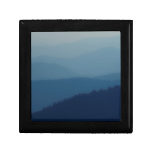 Blue Layers Jewelry Box (Front)