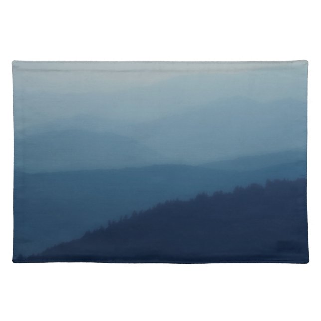 Blue Layers Placemat (Front)