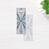 Blue Leaf Custom Bookmark (Desk)