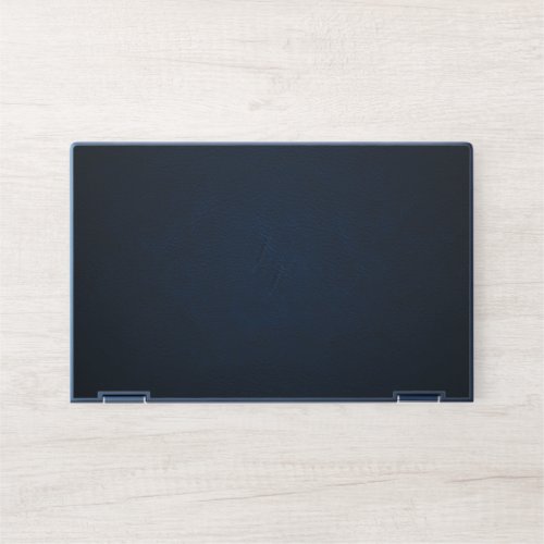 Blue leather HP Elite Dragonfly Notebook Skin