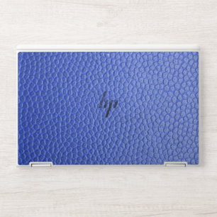 blue leather HP EliteBook X360 1030 G3/G4 Laptop Skin