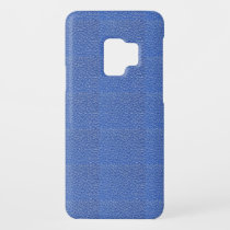 Blue Leather look texture background add text img Case-Mate Samsung Galaxy S9 Case Blue Leather look texture background add text img Case-Mate Samsung Galaxy S9 Case