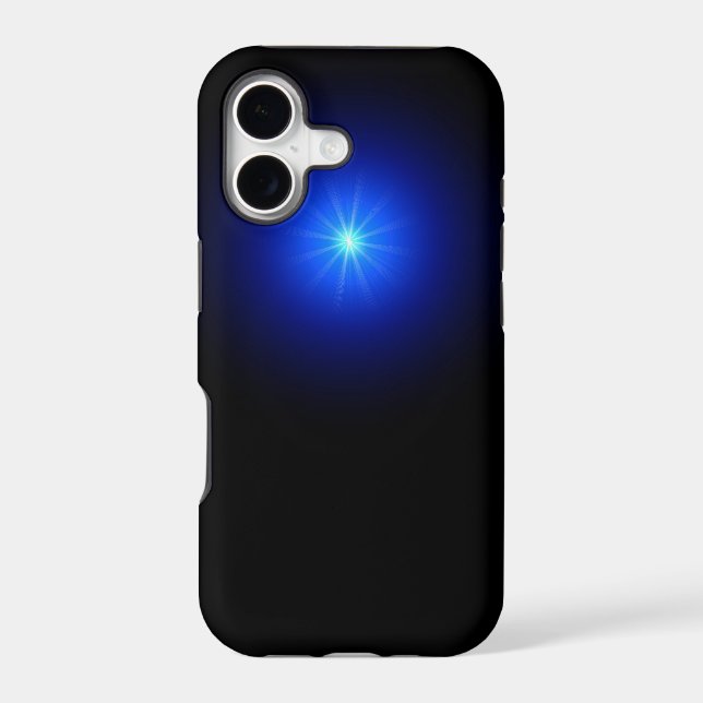Blue LED Iphone Case (Back)