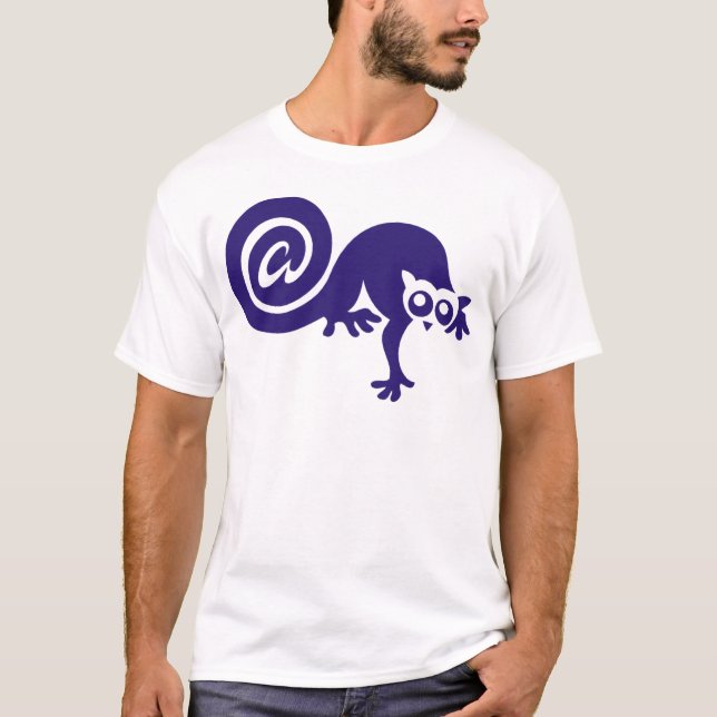 Blue Lemur T-shirt (Front)