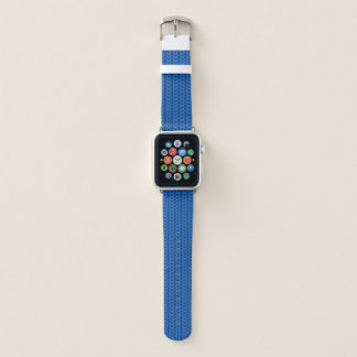 BLUE length—Stockinette Apple Watch Band