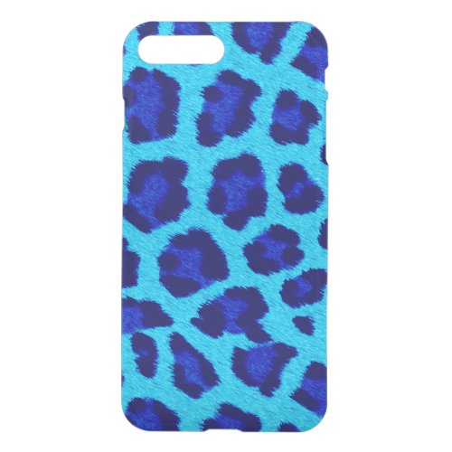 Blue Leopard Phone Case