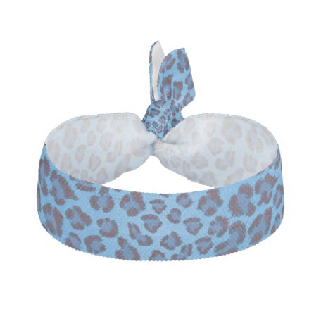 blue leopard texture pattern fabric | Zazzle.com