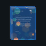 Blue letterhead<br><div class="desc">Blue Letterhead</div>