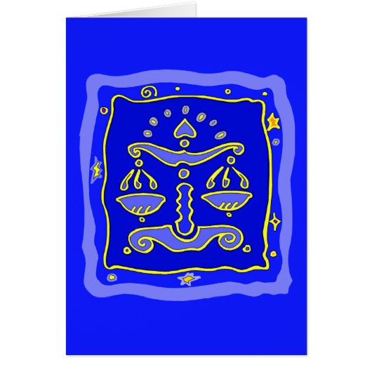 Blue Libra Cards (Front)