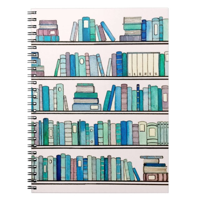 Blue Library Notebook (Front)