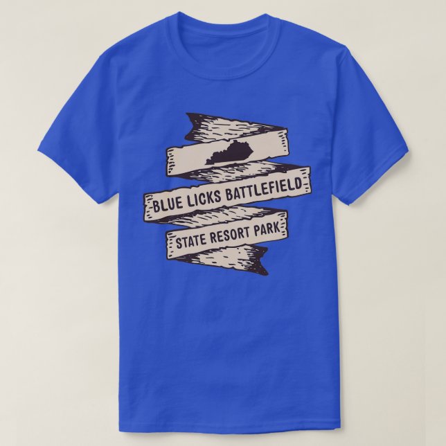 Blue Licks Battlefield State Park Kentucky KY Wild T-Shirt (Design Front)