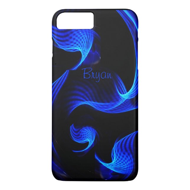 Blue Light Extravaganza iPhone 7 Plus  Case (Back)