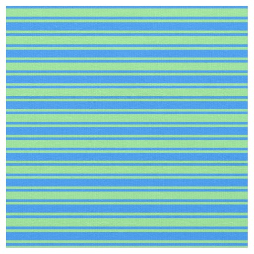 Blue & Light Green Lined Pattern Fabric