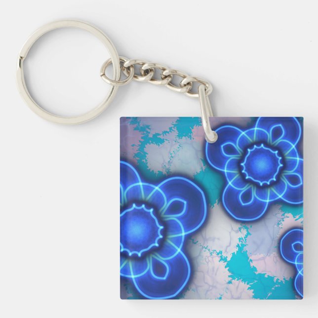 Blue light keychain (Front)