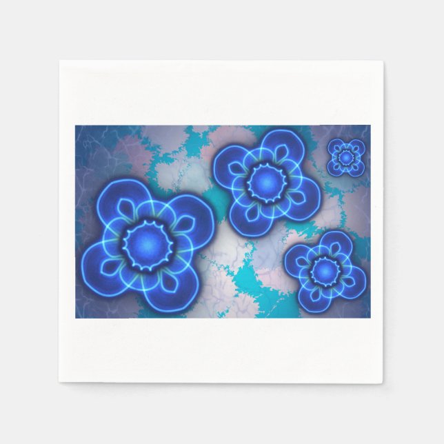 Blue light napkins (Front)