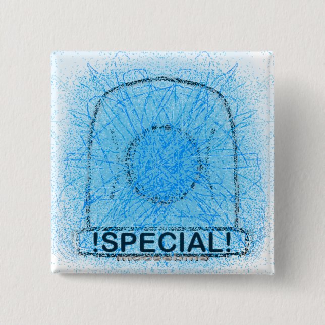 Blue Light Special  Button (Front)