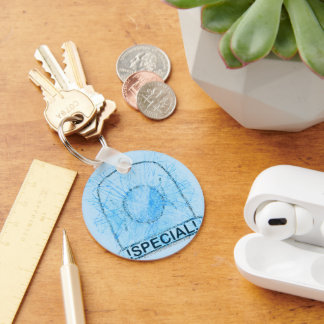 Blue Light Special Keychain