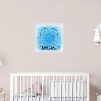 Blue Light Special Mug  Poster