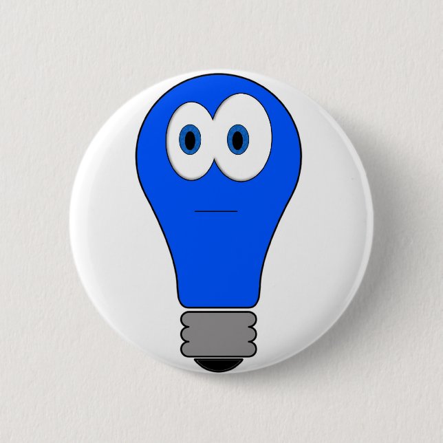 Blue Light Special Pinback Button (Front)