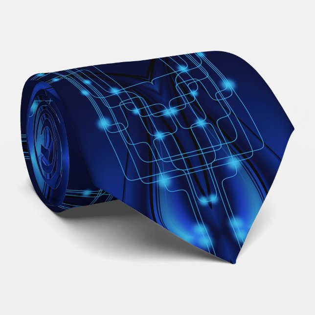 Blue Light Technology Tie (Rolled)