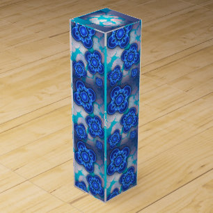 Blue light wine box
