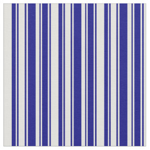 Blue & Light Yellow Striped/Lined Pattern Fabric