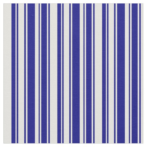 Blue & Light Yellow Striped/Lined Pattern Fabric