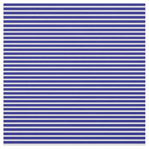 Blue & Light Yellow Stripes/Lines Pattern Fabric