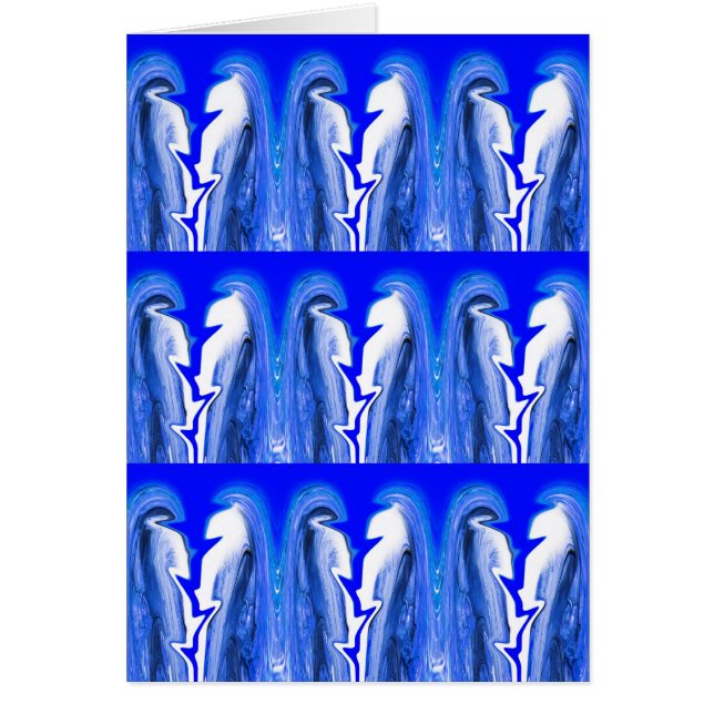 Blue lightning cards (Front)