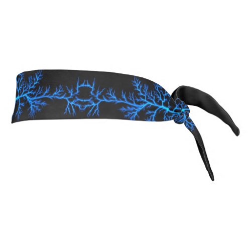 Blue Lightning Cracks Headband