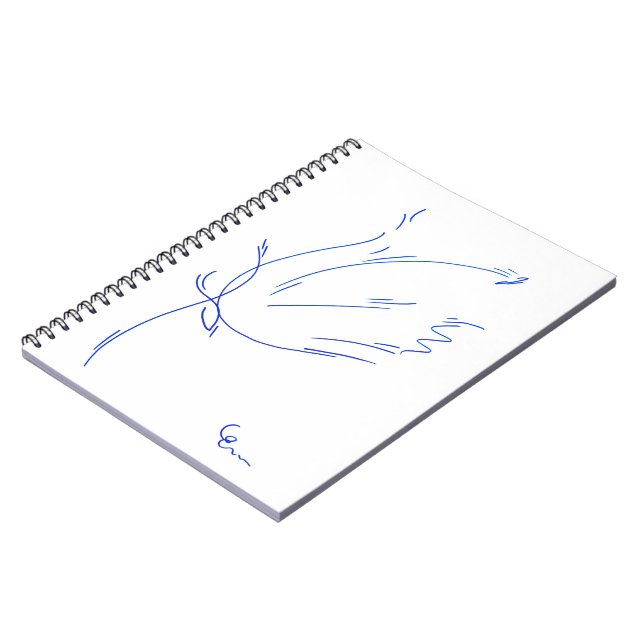 Blue Line 2 Notebook (Left Side)