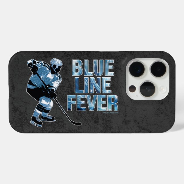 Blue Line Fever (Hockey) Case-Mate iPhone Case (Back (Horizontal))