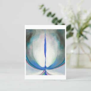 Blue Line Georgia O'Keeffe Postcard