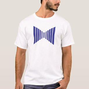 Blue Line Letter X Monogram T-Shirt