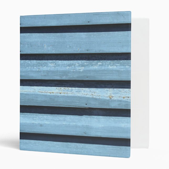 Blue Lines 1" Ring Binder (Front/Inside)