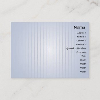 Blue Lines - Chubby Business Card by ZazzleProfileCards at Zazzle