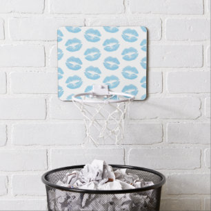 Blue Lips, Pattern Of Lips, Blue Lipstick, Kiss Mini Basketball Hoop
